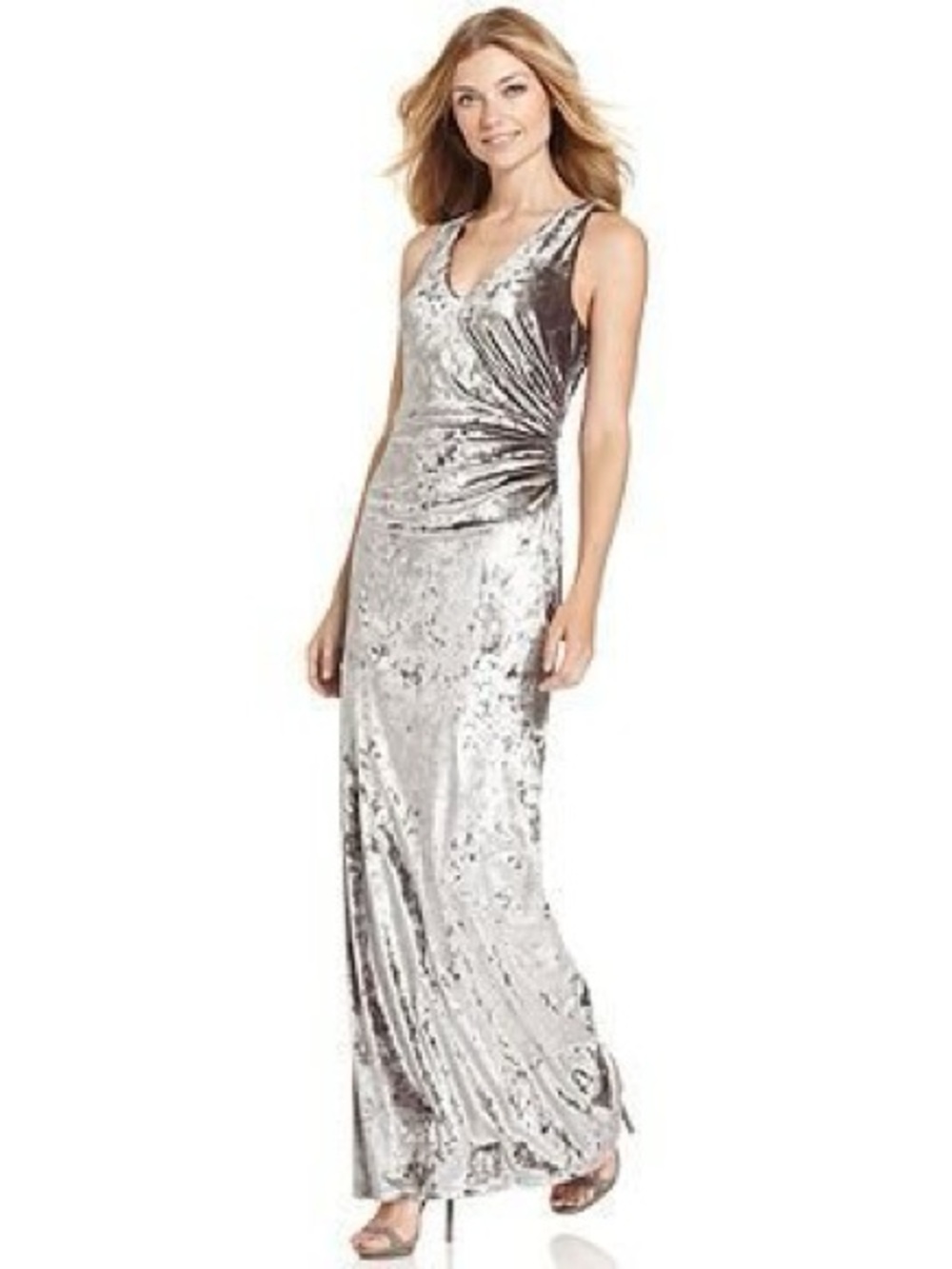 Vintage Y2K Calvin Klein formal gown size 4.